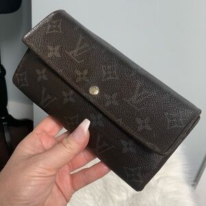 2008 authentic Louis Vuitton Sarah wallet - faded to Ombre